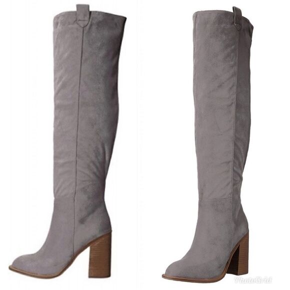 Very Volatile Nate Over the Knee Boot - Picture 3 of 13